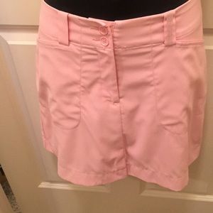 Nike Blush pink golf skirt
